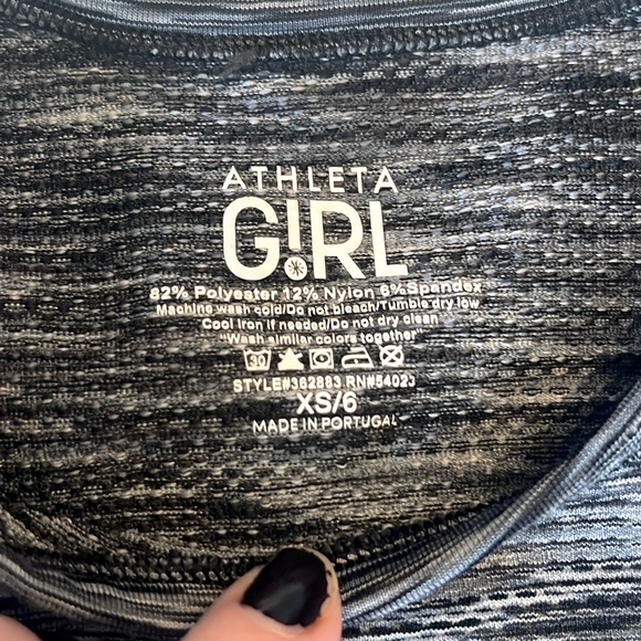 Athleta Girl Long-Sleeved Athletic Top - Picture 3 of 6
